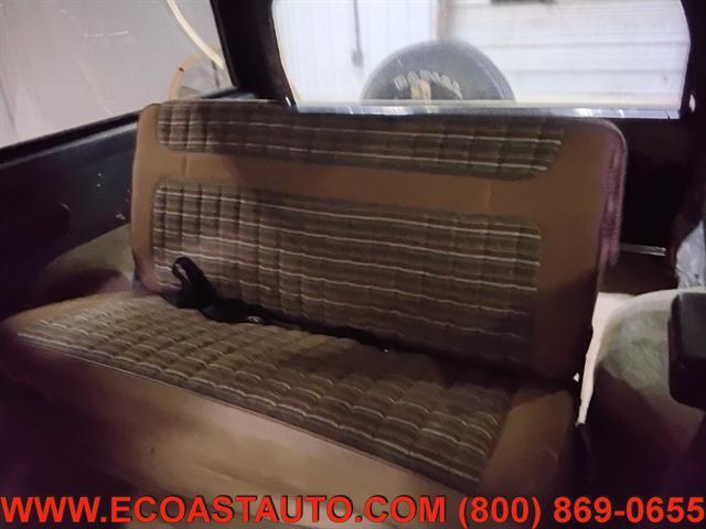 used 1984 Ford Bronco car, priced at $3,995