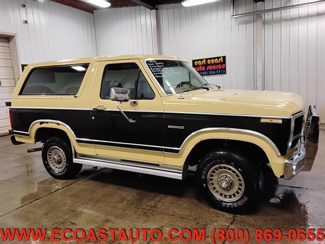 used 1984 Ford Bronco car, priced at $3,995