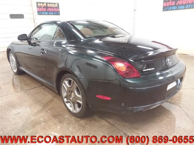 used 2002 Lexus SC 430 car, priced at $6,795