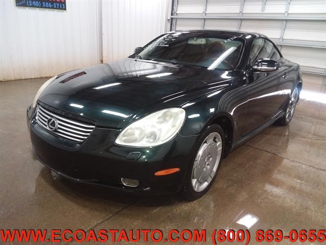 used 2002 Lexus SC 430 car, priced at $6,795