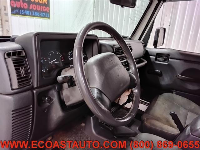 used 1999 Jeep Wrangler car, priced at $5,995