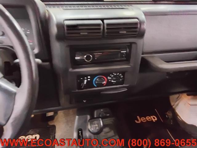 used 1999 Jeep Wrangler car, priced at $5,995