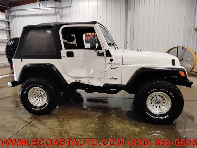 used 1999 Jeep Wrangler car, priced at $5,995