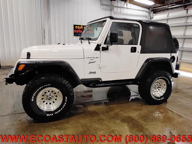 used 1999 Jeep Wrangler car, priced at $5,995