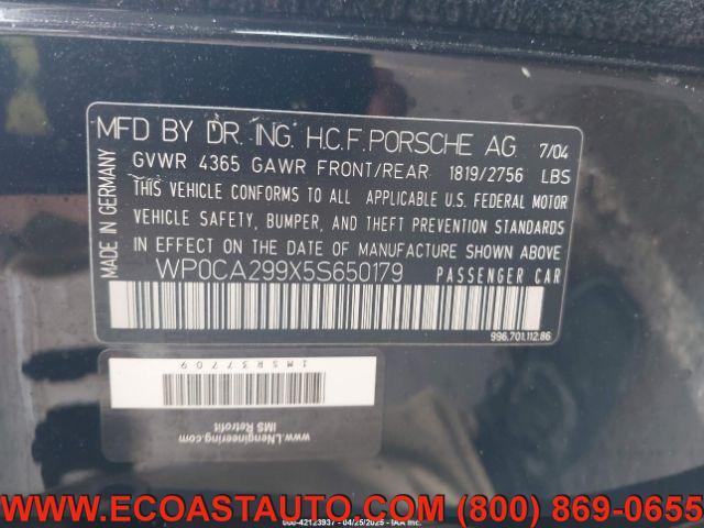 used 2005 Porsche 911 car, priced at $19,795