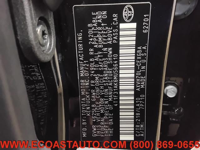 used 2021 Toyota Camry Hybrid car, priced at $22,795