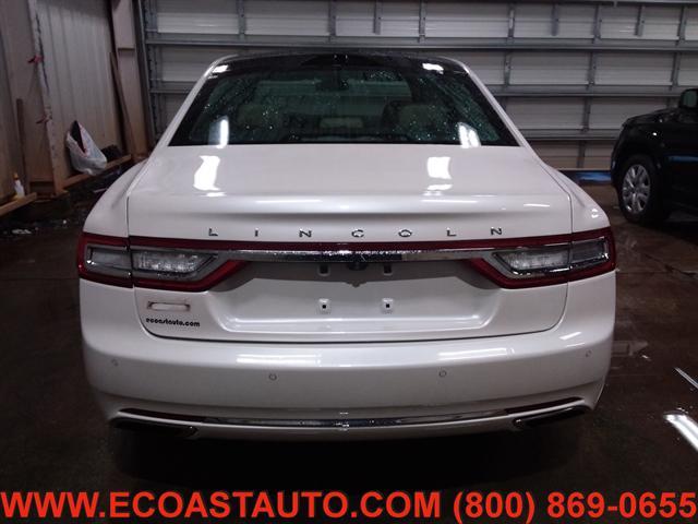 used 2017 Lincoln Continental car, priced at $17,795
