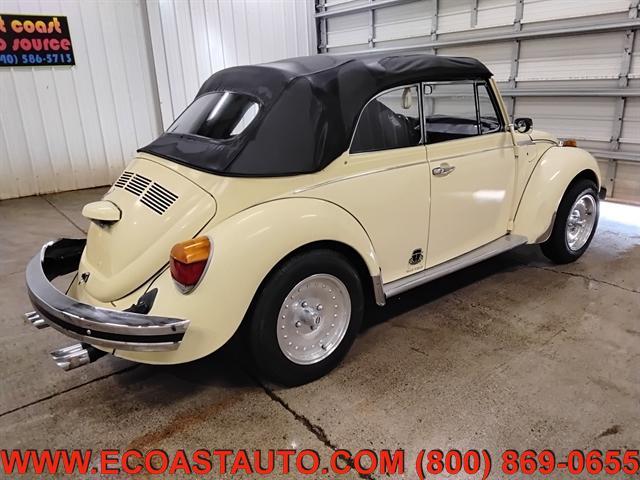 used 1974 Volkswagen Super Beetle car, priced at $7,995