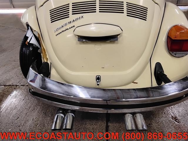 used 1974 Volkswagen Super Beetle car, priced at $7,995