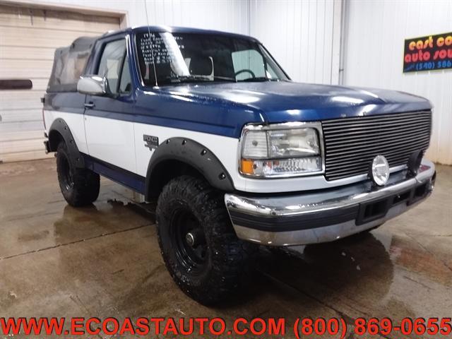 used 1996 Ford Bronco car, priced at $3,795