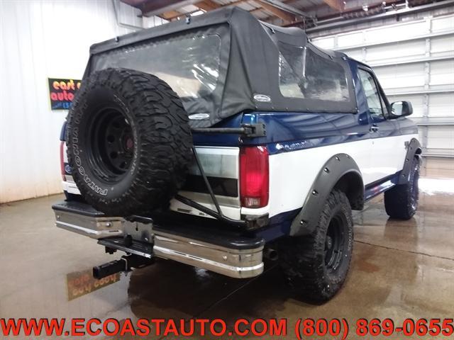 used 1996 Ford Bronco car, priced at $3,795