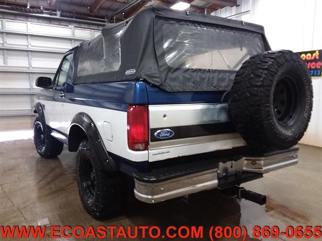 used 1996 Ford Bronco car, priced at $3,795