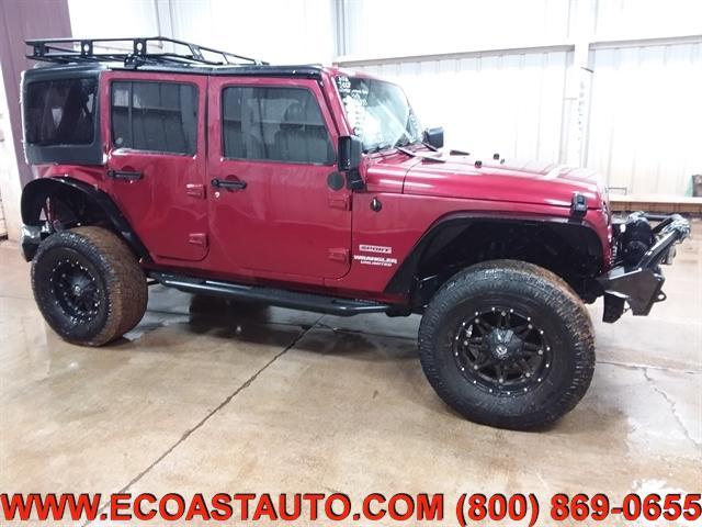 used 2012 Jeep Wrangler Unlimited car, priced at $8,995