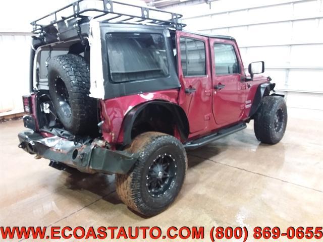 used 2012 Jeep Wrangler Unlimited car, priced at $9,795