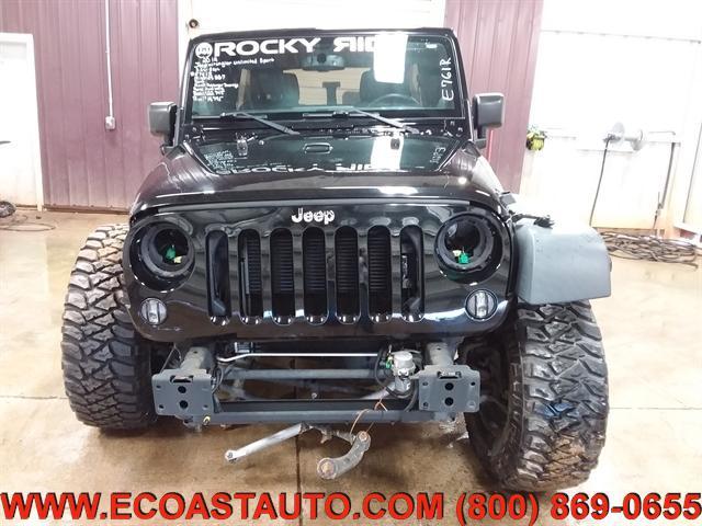 used 2014 Jeep Wrangler Unlimited car, priced at $14,795