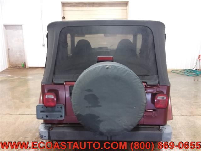 used 2002 Jeep Wrangler car, priced at $4,995