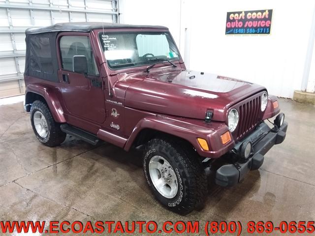 used 2002 Jeep Wrangler car, priced at $5,995