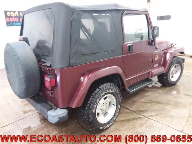 used 2002 Jeep Wrangler car, priced at $4,995