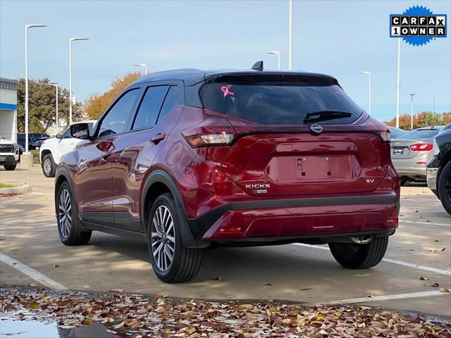 used 2023 Nissan Kicks car, priced at $18,500