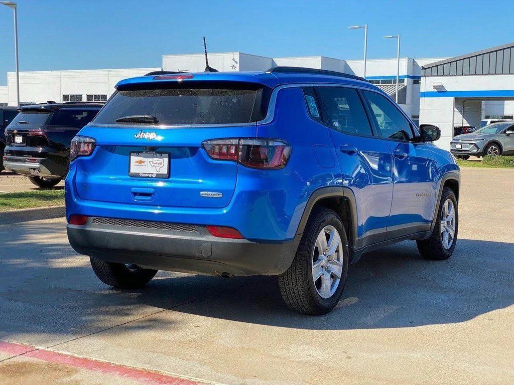 used 2022 Jeep Compass car, priced at $17,117