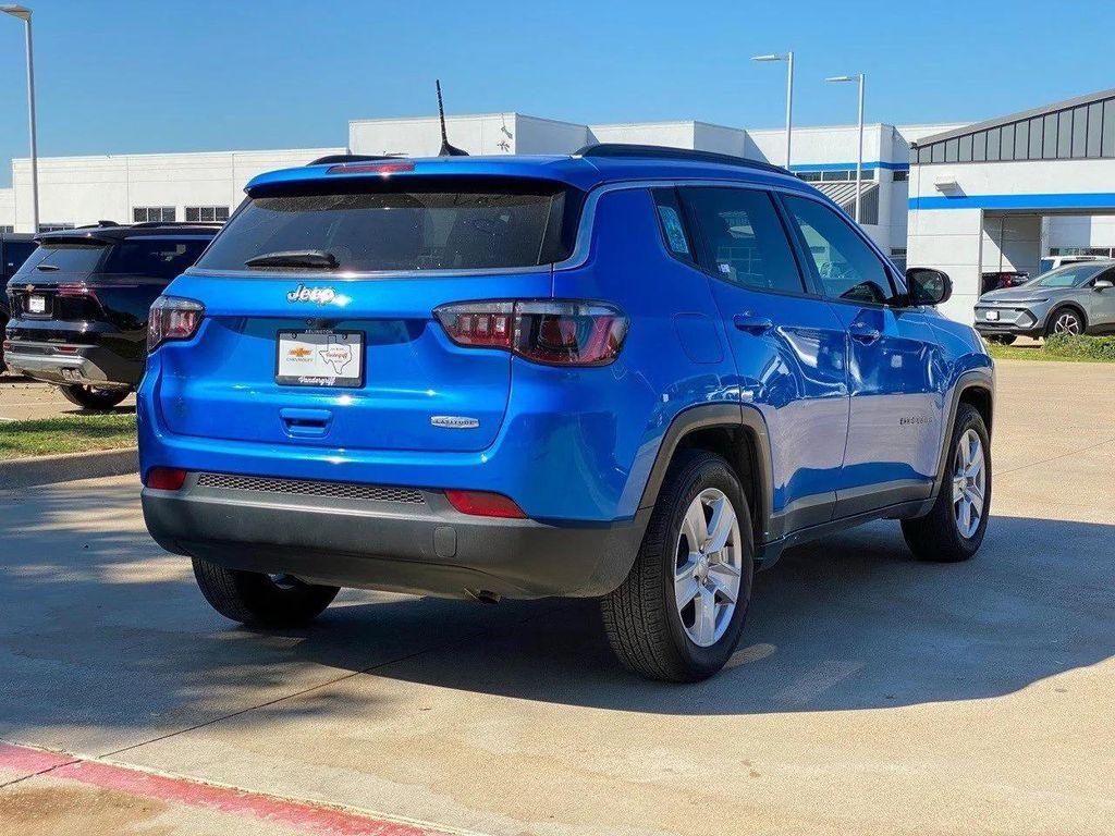used 2022 Jeep Compass car, priced at $17,117