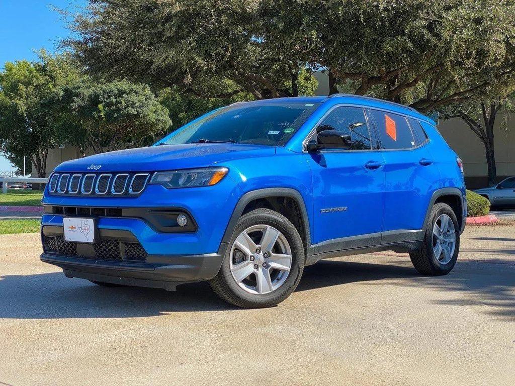 used 2022 Jeep Compass car, priced at $17,117