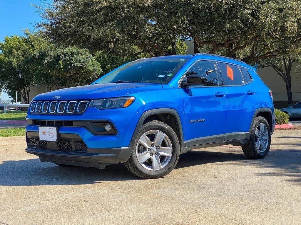 used 2022 Jeep Compass car, priced at $17,117