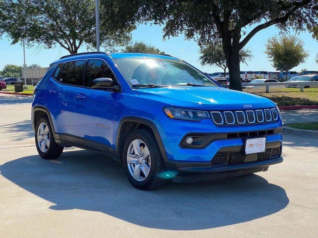used 2022 Jeep Compass car, priced at $17,117