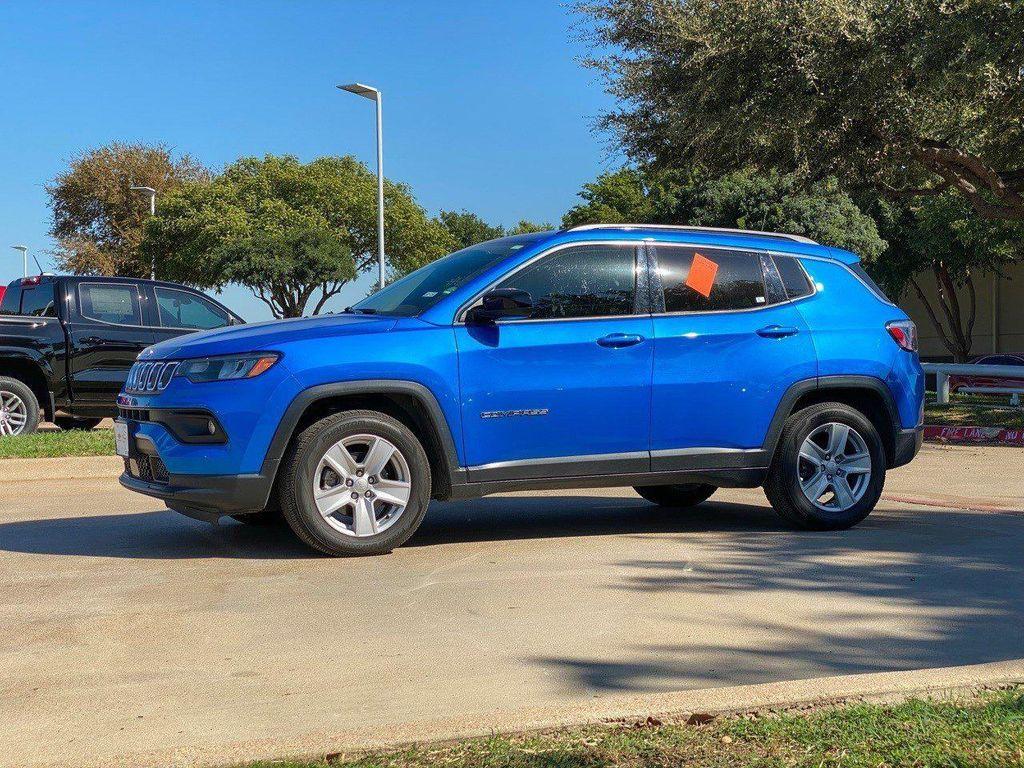 used 2022 Jeep Compass car, priced at $17,117
