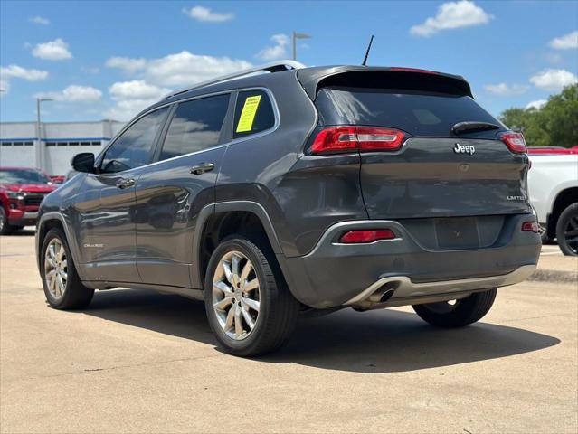 used 2015 Jeep Cherokee car, priced at $9,998