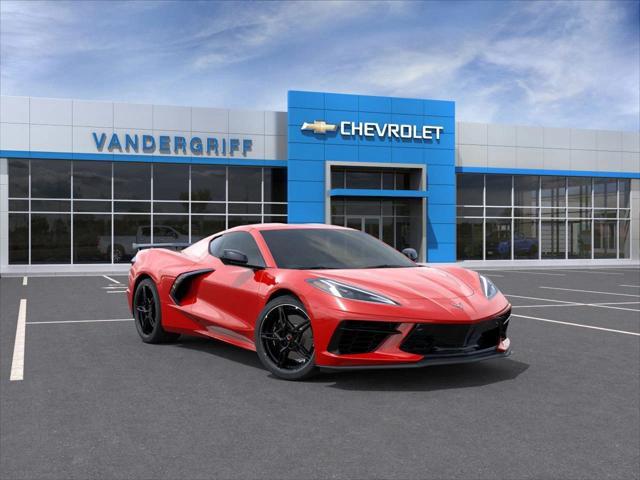 new 2025 Chevrolet Corvette car, priced at $85,825