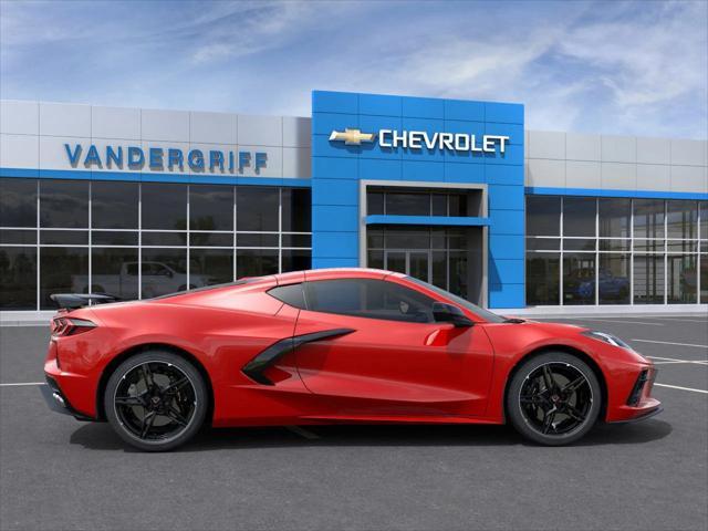 new 2025 Chevrolet Corvette car, priced at $85,825