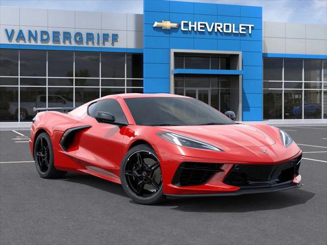 new 2025 Chevrolet Corvette car, priced at $85,825