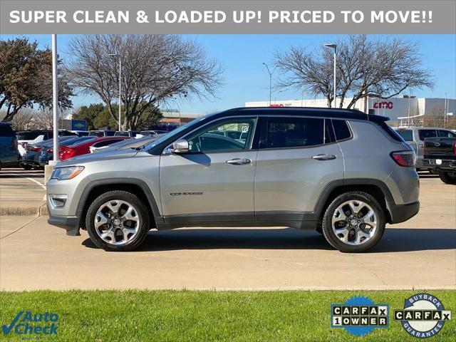 used 2019 Jeep Compass car, priced at $15,998