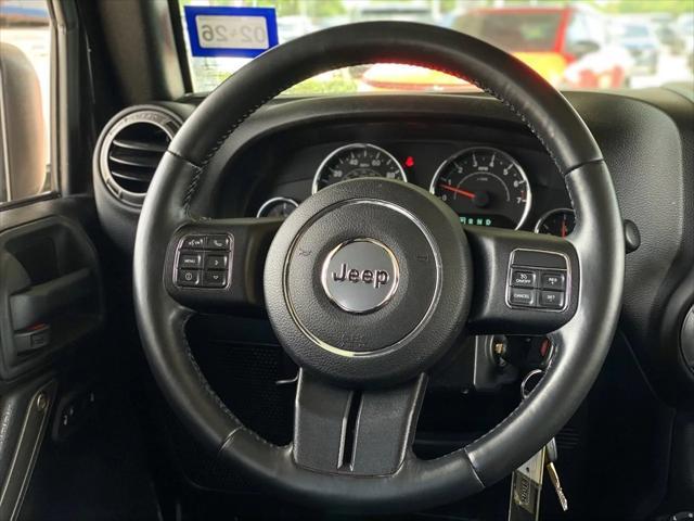 used 2016 Jeep Wrangler Unlimited car, priced at $18,998