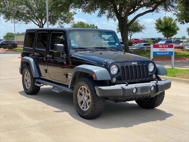 used 2016 Jeep Wrangler Unlimited car, priced at $18,998