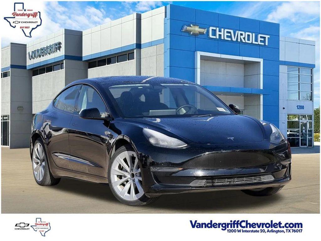 used 2023 Tesla Model 3 car, priced at $22,279