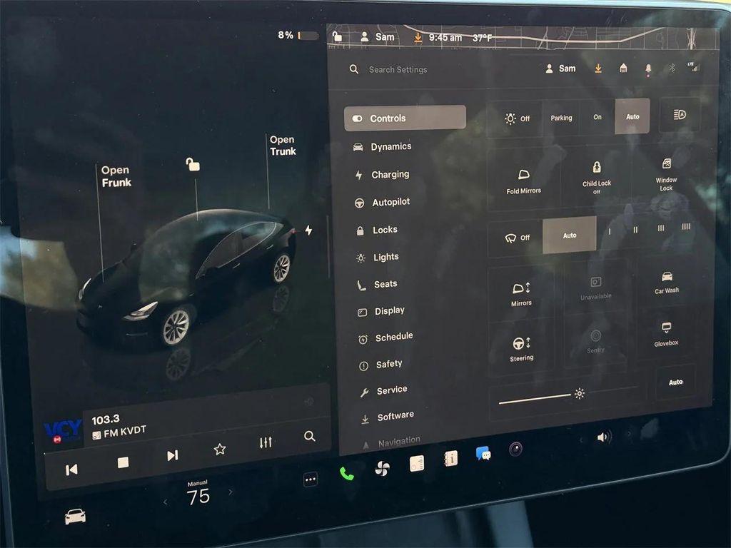 used 2023 Tesla Model 3 car, priced at $22,279