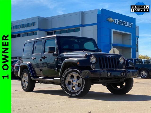 used 2015 Jeep Wrangler Unlimited car, priced at $17,998