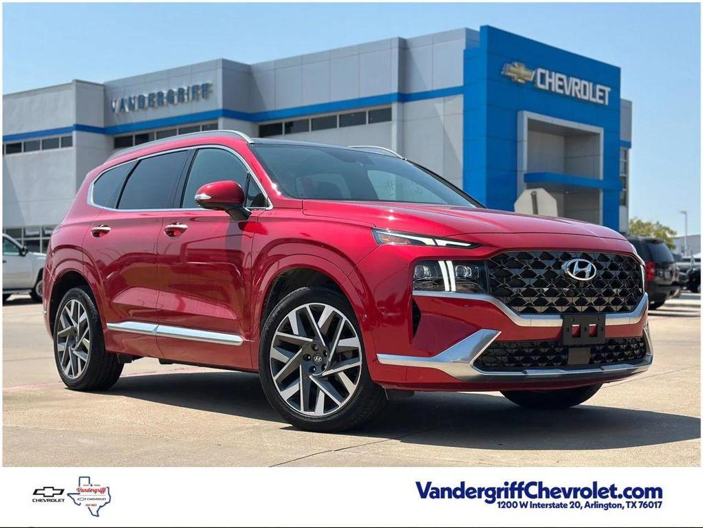 used 2022 Hyundai Santa Fe car, priced at $24,992