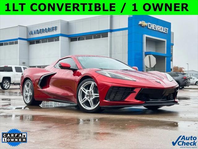 used 2022 Chevrolet Corvette car, priced at $65,998