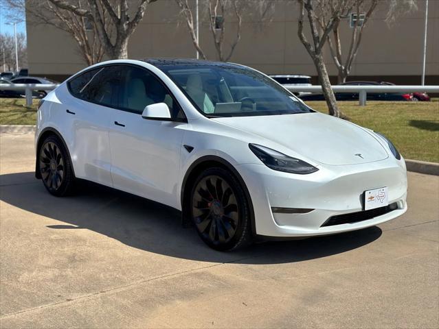 used 2022 Tesla Model Y car, priced at $32,300