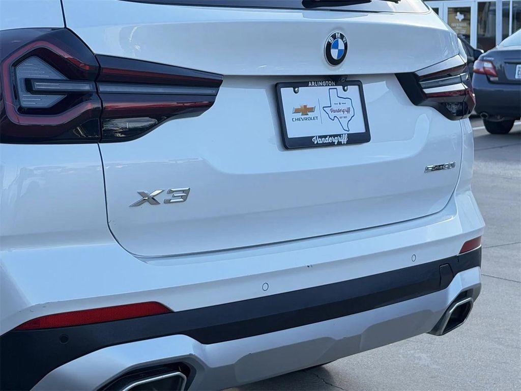used 2022 BMW X3 car, priced at $22,523