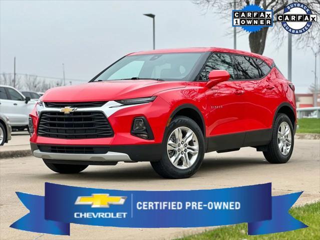 used 2021 Chevrolet Blazer car, priced at $22,800