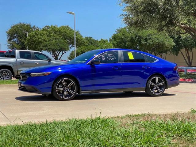 used 2024 Honda Accord Hybrid car, priced at $27,925