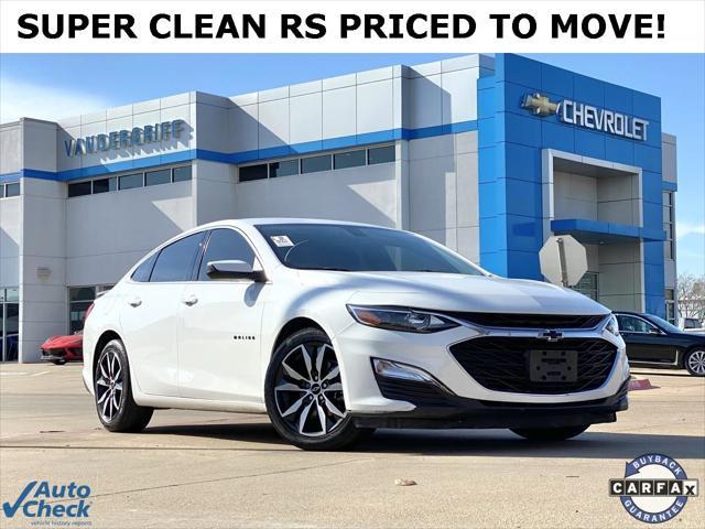 used 2021 Chevrolet Malibu car, priced at $16,798