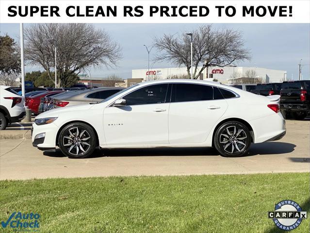 used 2021 Chevrolet Malibu car, priced at $16,798