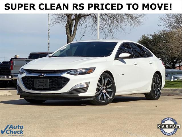 used 2021 Chevrolet Malibu car, priced at $16,798