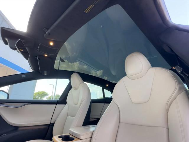 used 2021 Tesla Model S car, priced at $34,998