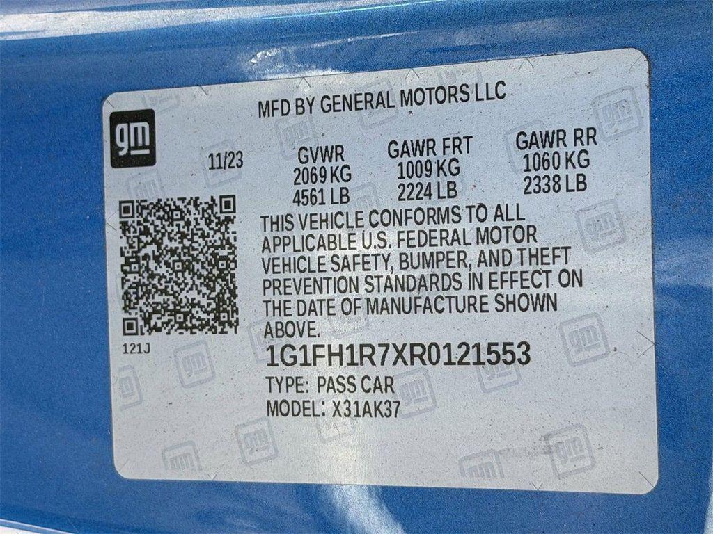 used 2024 Chevrolet Camaro car, priced at $51,666